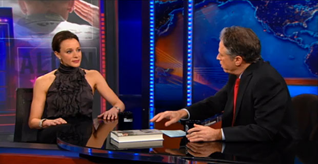 Paula Broadwell on The Daily Show with Jon Stewart