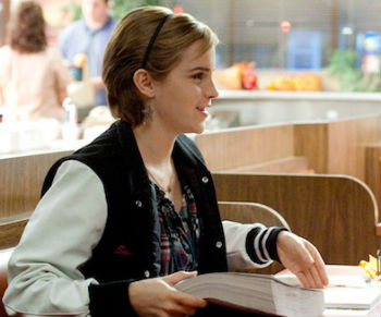 Emma Watson Set Interview Perks of Being a Wallflower