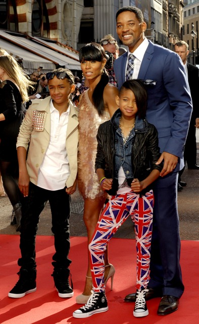 Will Smith and Family