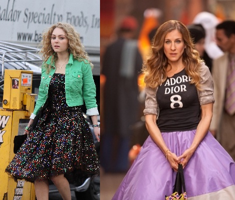Young Carrie Old Carrie SATC Carrie Diaries